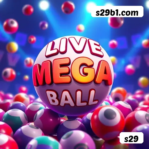 Mega Ball ao Vivo - Bingo + Loteria